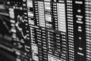 Global casino floor with data visualization overlay