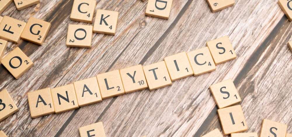 Data analytics dashboard showing market trends in gambling industry