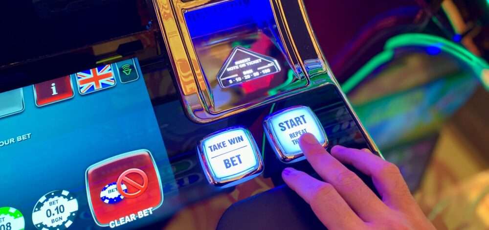 Abstract digital slot machine reels representing Megaways mechanics
