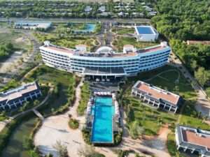 Aerial view of Corona Resort & Casino in Phu Quoc, Vietnam
