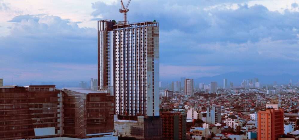 Aerial view of Clark Freeport Zone with integrated resorts and casinos