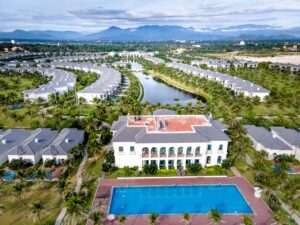Modern casino resort complex in Vietnam