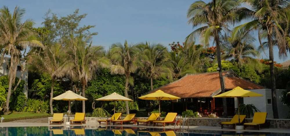 Luxury integrated resort view in Danang, Vietnam