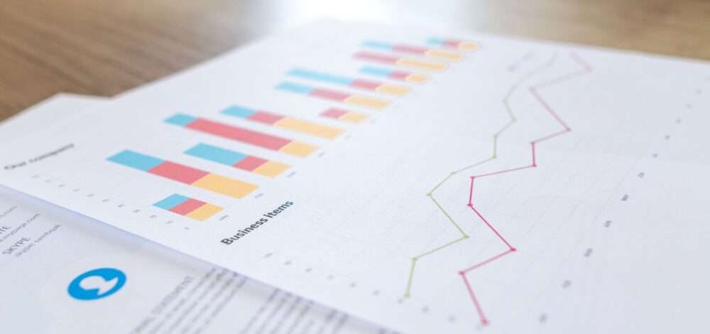 Professional analytics dashboard showing betting market growth trends