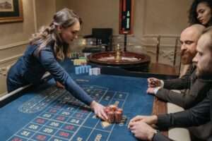 Casino regulatory compliance and business license concept