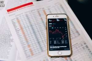Digital data visualization of US sports betting market trends