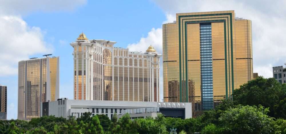 MGM Resorts International logo and conceptual architecture in Thailand