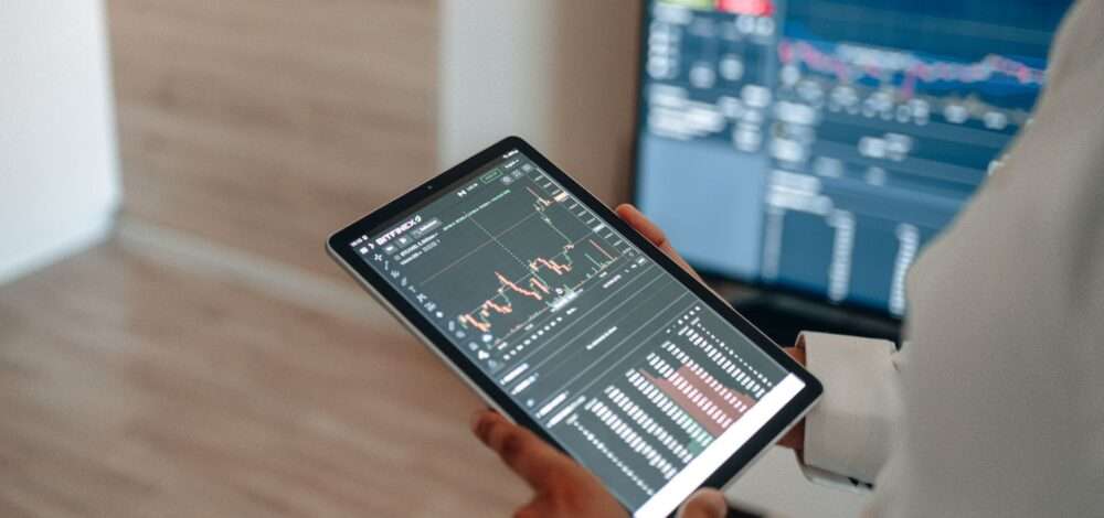 A professional digital dashboard displaying iGaming market statistics and regulatory compliance charts.