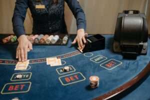 Professional sports betting dashboard interface on a digital screen