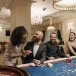 Modern European casino floor with integrated entertainment facilities